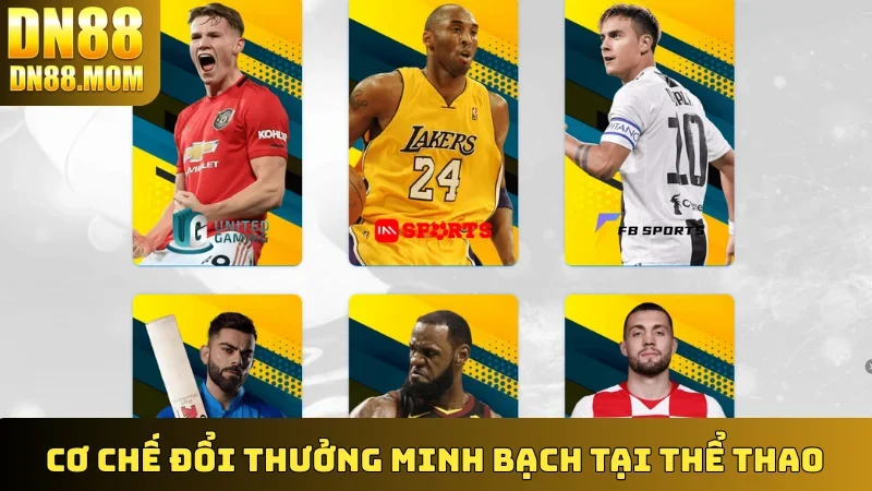 Cơ chế đổi thưởng minh bạch tại thể thao