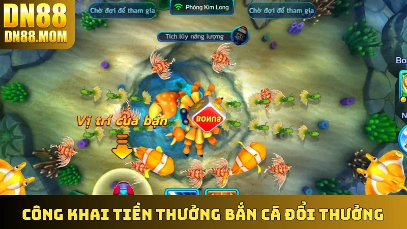 Công khai tiền thưởng Bắn Cá Đổi Thưởng