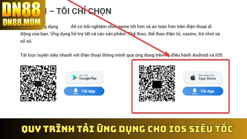 Quy trình tải ứng dụng cho iOS siêu tốc