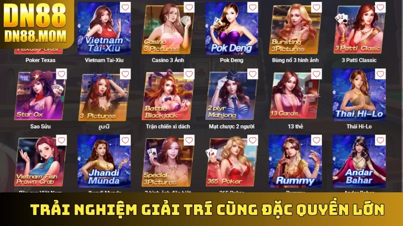 Trải nghiệm giải trí cùng đặc quyền lớn